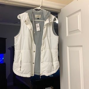 White vest brand new with tags